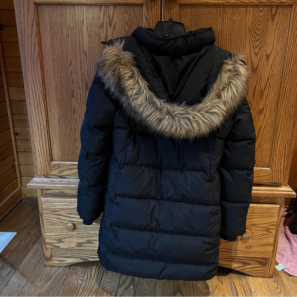 J. Crew Long Puffer Jacket Winter Coat
